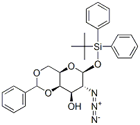 CAS#: 132183-16-5， 2-Azido-2-Deoxy-1-O-[(1,1-Dimethylethyl)Diphenylsilyl]-4,6-O-[(S)-Phenylmethylene]-beta-D-Galactopyranose