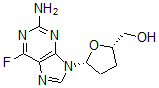 CAS#: 132194-21-9， [(2S,5R)-5-(2-Amino-6-Fluoropurin-9-Yl)Oxolan-2-Yl]Methanol