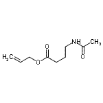 CAS#: 132237-21-9， Allyl 4-Acetamidobutanoate