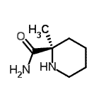 CAS#: 132259-55-3， (2R)-2-Methyl-2-Piperidinecarboxamide