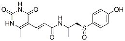 CAS#: 132337-89-4， (E)-N-[(2S)-1-[(R)-(4-Hydroxyphenyl)Sulfinyl]Propan-2-Yl]-3-(4-Methyl-2,6-Dioxo-3H-Pyrimidin-5-Yl)Prop-2-Enamide
