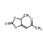 CAS#: 132367-03-4， (5E)-4-Methyl-5-(2-Oxopropylidene)-1,3-Dioxolan-2-One
