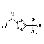 CAS#: 132408-63-0， 1-[3-(2-Methyl-2-Propanyl)-1H-1,2,4-Triazol-1-Yl]-1-Propanone
