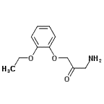 CAS#: 132412-91-0， 1-Amino-3-(2-Ethoxyphenoxy)Acetone