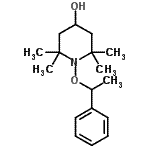 CAS#: 132416-36-5， 2,2,6,6-Tetramethyl-1-(1-Phenylethoxy)-4-Piperidinol