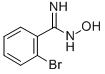 structure of CAS# 132475-60-6, 2-Bromo-N-Hydroxy-Benzenecarboximidamide;2-BROMO-N-HYDROXYBENZIMIDAMIDE;2-BROMO-N-HYDROXY-BENZAMIDINE