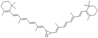 CAS#: 132541-62-9， 2,3-Bis[(1E,3E,5E,7E)-2,6-Dimethyl-8-(2,6,6-Trimethyl-1-Cyclohexenyl)Octa-1,3,5,7-Tetraenyl]Oxirane