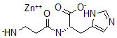 CAS#: 132613-07-1， Zinc 2-[(3-Azanidyl-1-Oxidopropylidene)Amino]-3-(3H-Imidazol-4-Yl)Propanoate