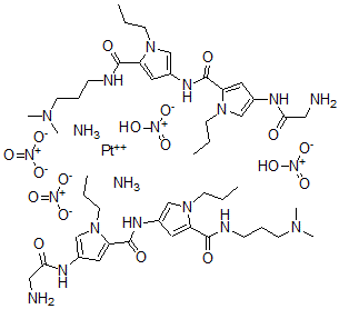 CAS#: 132642-25-2， Platinum-bis-netropsin