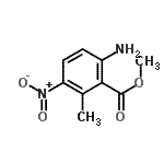 CAS#: 132734-42-0， Methyl 6-Amino-2-Methyl-3-Nitrobenzoate
