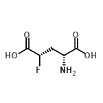 CAS#: 132746-47-5， (4S)-4-Fluoro-D-Glutamic Acid