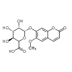CAS#: 132752-65-9， Scopoletin beta-D-Glucuronide