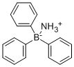 结构式 CAS# 13276-04-5, 三苯基硼液氨络合物