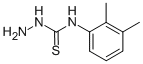 structure of CAS# 13278-47-2, N-(2,3-Dimethylphenyl)Hydrazinecarbothioamide;Zinc02168520;Oprea1_798837