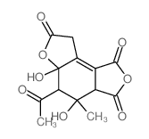 CAS#: 13280-64-3， 5-Ethanoyl-4,5a-dihydroxy-4-methyl-5,8-dihydro-3aH-furo[5,4-g][2]benzoxole-1,3,7-trione