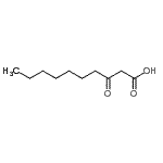 CAS#: 13283-92-6， 3-Oxodecanoic Acid
