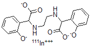 CAS#: 132830-15-0， Indium(111)-ethylenediamine-N,N'-bis(2-hydroxyphenylacetic acid)