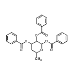 CAS#: 132867-80-2， 1,2,3-Tri-O-Benzoyl-4,6-Dideoxyhexopyranose