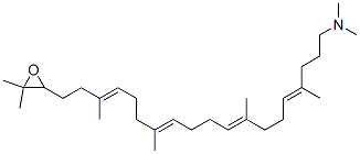 CAS#: 132905-42-1， (4E,8E,12E,16E)-19-(3,3-Dimethyloxiran-2-Yl)-N,N,4,8,13,17-Hexamethylnonadeca-4,8,12,16-Tetraen-1-Amine