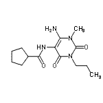 CAS#: 132940-63-7， N-(6-Amino-1-Methyl-2,4-Dioxo-3-Propyl-1,2,3,4-Tetrahydro-5-Pyrimidinyl)Cyclopentanecarboxamide
