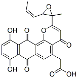 CAS#: 133021-37-1， 2-[8,11-Dihydroxy-2-[(2S,3S)-2-Methyl-3-[(Z)-Prop-1-Enyl]Oxiran-2-Yl]-4,7,12-Trioxonaphtho[3,2-h]Chromen-5-Yl]Acetic Acid