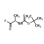 CAS#: 133039-96-0， N-{[(2-Methyl-2-Propanyl)Oxy]Carbonyl}-L-Alanyl Fluoride