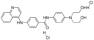 CAS#: 133041-51-7， N-[4-(Bis(2-Hydroxyethyl)Amino)Phenyl]-4-(Quinolin-4-Ylamino)Benzamide Dihydrochloride