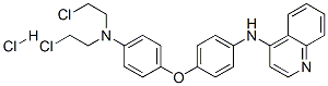 CAS#: 133041-53-9， N-[4-[4-[Bis(2-Chloroethyl)Amino]Phenoxy]Phenyl]Quinolin-4-Amine Hydrochloride