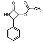 CAS#: 133066-59-8， 2-Oxo-4-Phenyl-3-Azetidinyl Acetate
