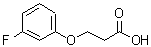 CAS#: 133077-42-6， 3-(3-Fluorophenoxy)Propanoic Acid
