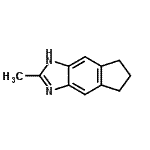 CAS#: 133100-20-6， 2-Methyl-1,5,6,7-Tetrahydroindeno[5,6-d]Imidazole