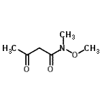 CAS#: 133146-85-7， N-Methoxy-N-Methyl-3-Oxobutanamide