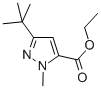 structure of CAS# 133261-10-6, 3-(1,1-Dimethylethyl)-1-Methyl-1H-Pyrazole-5-carboxylic Acid Ethyl Ester;5-TERT-BUTYL-2-METHYL-2H-PYRAZOLE-3-CARBOXYLIC ACID ETHYL ESTER;Ethyl 3-(Tert-Butyl)-1-Methyl-1H-Pyrazole-5-Carboxylate, Tech;ETHYL 3-(TERT-BUTYL)-1-METHYL-1H-PYRAZOLE-5-CARBOXYLATE