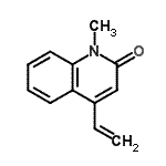 CAS#: 133363-53-8， 1-Methyl-4-Vinyl-2(1H)-Quinolinone