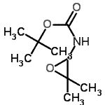 CAS#: 133457-85-9， 2-Methyl-2-Propanyl (3,3-Dimethyl-2-Oxiranyl)Carbamate