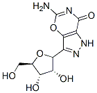 CAS#: 133470-97-0， 5-Amino-3-[(3R,4S,5R)-3,4-Dihydroxy-5-(Hydroxymethyl)Oxolan-2-Yl]-2H-Pyrazolo[3,4-e][1,3]Oxazin-7-One