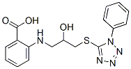 CAS#: 133506-53-3， 2-[[2-Hydroxy-3-(1-Phenyltetrazol-5-Yl)Sulfanylpropyl]Amino]Benzoic Acid