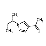 CAS#: 133611-45-7， 1-(1-Sec-Butyl-1H-Pyrrol-3-Yl)Ethanone