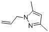 structure of CAS# 13369-74-9, 1-Allyl-3,5-Dimethylpyrazole;1-Allyl-3,5-Dimethyl-Pyrazole;1-Allyl-3,5-Dimethylpyrazole;3,5-Dimethyl-1-Prop-2-Enyl-Pyrazole