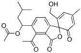 CAS#: 133806-60-7， [1-[1'-(Hydroxymethyl)-4-Methoxy-3'-Methyl-3,5'-Dioxospiro[1-Benzofuran-2,6'-Cyclohexa-1,3-Diene]-5-Yl]-3-Methylbutyl] Acetate