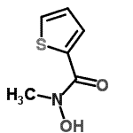 CAS#: 133808-08-9， N-Hydroxy-N-Methyl-2-Thiophenecarboxamide