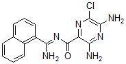 CAS#: 133906-28-2， 3,5-Diamino-N-(Amino-Naphthalen-1-Ylmethylidene)-6-Chloropyrazine-2-Carboxamide