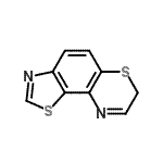 CAS 登录号：13394-18-8， 7H-[1,3]噻唑并[5,4-f][1,4]苯并噻嗪