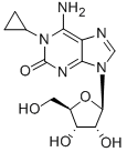 CAS#: 133967-00-7， 6-Amino-1-Cyclopropyl-9-[(2R,3R,4S,5R)-3,4-Dihydroxy-5-(Hydroxymethyl)Oxolan-2-Yl]Purin-2-One