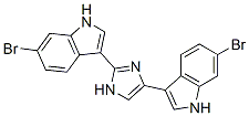 CAS#: 134029-43-9， 6-Bromo-3-[2-(6-Bromo-1H-Indol-3-Yl)-3H-Imidazol-4-Yl]-1H-Indole