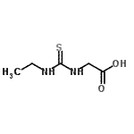 CAS#: 134124-34-8， N-(Ethylcarbamothioyl)Glycine
