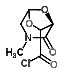 CAS#: 134255-73-5， (1R)-3-Methyl-2-Oxo-6,8-Dioxa-3-Azabicyclo[3.2.1]Octane-7-Carbonyl Chloride