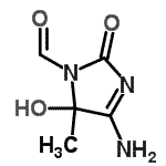 CAS#: 134419-40-2， 4-Amino-5-Hydroxy-5-Methyl-2-Oxo-2,5-Dihydro-1H-Imidazole-1-Carbaldehyde