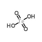 structure of CAS# 13451-14-4, Telluric Acid;[TeO2(OH)2];dihydroxidodioxidotellurium;dihydroxidodioxidotellurium; telluric acid