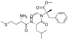 CAS#: 134574-90-6， Methyl (2S)-2-[[(2S)-2-[[(2S)-2-Amino-4-Methylsulfanylbutanoyl]Amino]-4-Methylpentanoyl]-Formylamino]-2-Methyl-3-Phenylpropanoate